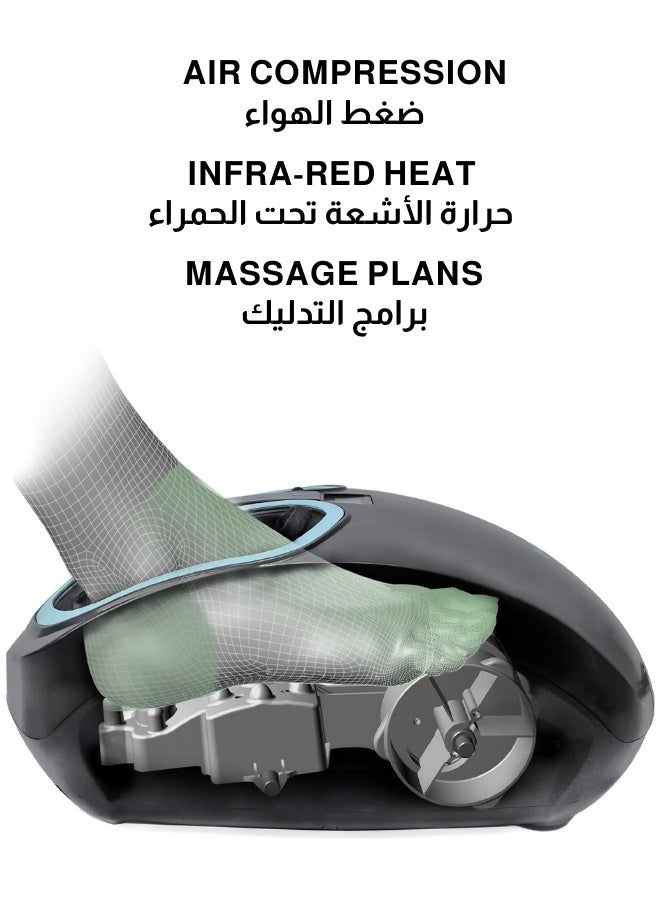 جهاز تدليك قدم شياتسو مع تسخين وضغط هواء - Image 3